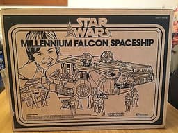 Rare Vintage Star Wars First Issue Kenner Boxed Millenium Falcon Working Sound