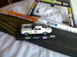 Revell "Scalextric" Shelby GT-350R #17 `67 LeMans SLOT CAR in 1/32 scale