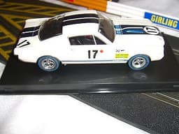 Revell "Scalextric" Shelby GT-350R #17 `67 LeMans SLOT CAR in 1/32 scale