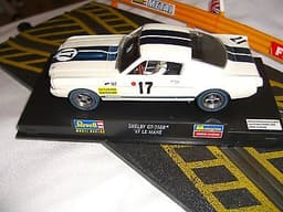 Revell "Scalextric" Shelby GT-350R #17 `67 LeMans SLOT CAR in 1/32 scale