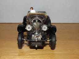 SCALEXTRIC C.64 BENTLEY. BLACK. COMPLETE WITH BOX & INSTRUCTIONS.