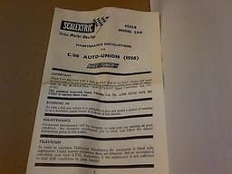 Scalextric C96 Auto Union Race Tuned