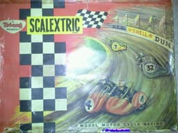 Scalextric MC31 Motorcycle & Sidecar Set 1964 vintage rare