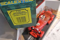 Scalextric MINT boxed RED ! (RARE) ALFA ROMEO 2.3 litre C.241 Collectors RARE !