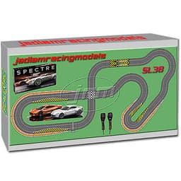SCALEXTRIC Set SL38 JadlamRacing Layout James Bond Cars C1336 Spectre