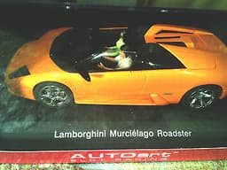 SLOT CAR/ AUTO ART LAMBO - 1/24th - BOXED RARE