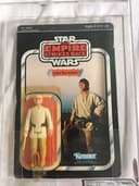Star Wars Luke Skywalker Empire Strikes Back UKG not AFA 41 Back Kenner