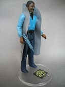 STAR WARS VINTAGE LANDO BESPIN PBP/POCH BLACK NECK VARIANT METALLIC PBP BLASTER