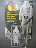 STAR WARS VINTAGE SNOWTROOPER YPS PBP AFA 85 WITH COMIC AWESOME FIGURE