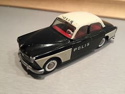 Tekno 810 Volvo Amazon 4-door Polis (Swedish Police) Rare