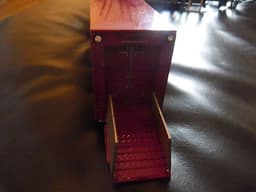 Tekno Diecast Red Livestock Transporter Trailer 1.50 Scale