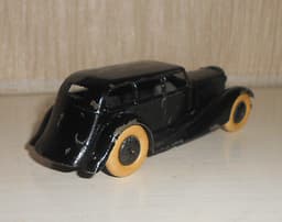 Very Rare Vintage Pre War Dinky Toys 1/43 Scale #24b Limousine Issued 1937