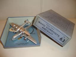 Very Raree Pre-War Dinky Toys MAYO COMPOSITE AIRCRAFT Boxed A2251/63 VGC