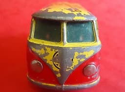 Vintage 1950\'s TEKNO DENMARK Diecast Model 405 VW Split Screen Van \'BOSCH\'