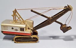 VINTAGE 1960\'s MERCURY TOY CORP LIMA 2400 CRAWLER SHOVEL 10-198 DIECAST METAL