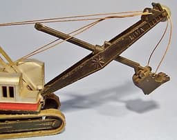 VINTAGE 1960\'s MERCURY TOY CORP LIMA 2400 CRAWLER SHOVEL 10-198 DIECAST METAL