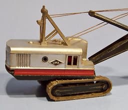 VINTAGE 1960\'s MERCURY TOY CORP LIMA 2400 CRAWLER SHOVEL 10-198 DIECAST METAL