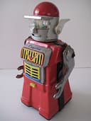 VINTAGE CRAGSTAN TINPLATE ROBOT  JAPAN