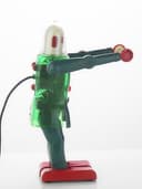 Vintage Dux Astroman Robot with excellent replica box. Not Japan.