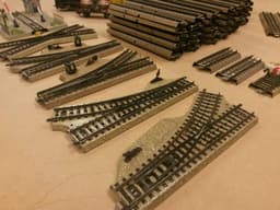 Vintage Marklin HO Gauge 100+ piece Train set die-cast track - VERY RARE German