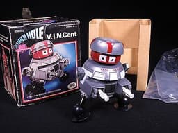 VINTAGE MEGO BOXED BLACK HOLE V.I.N. CENT WALT DISNEY SPACE ROBOT TOY NMIB