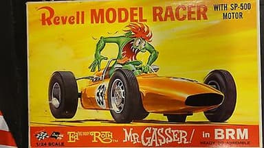 Vintage NOS Revell Slot Car Ed Big Daddy Roth Mr Gasser BRM R3181:600 Sealed
