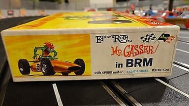 Vintage NOS Revell Slot Car Ed Big Daddy Roth Mr Gasser BRM R3181:600 Sealed