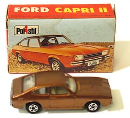 Vintage POLISTIL Ford Capri II Diecast Car Model Italy RJ18 Club 33 Politoys