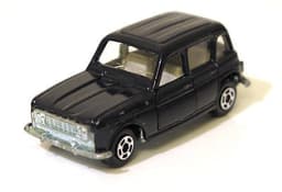 Vintage POLISTIL Renault 4 Diecast  Blue Car Model Italy RJ22 1970\'s Politoys