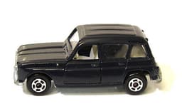 Vintage POLISTIL Renault 4 Diecast  Blue Car Model Italy RJ22 1970\'s Politoys