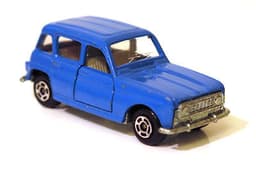 Vintage POLISTIL Renault 4 Diecast Car Model Italy RJ22 1970\'s Club 33 Politoys