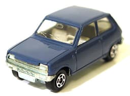 Vintage POLISTIL Renault 5L Die cast Car Model Italy RJ23 1970\'s Politoys