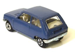 Vintage POLISTIL Renault 5L Die cast Car Model Italy RJ23 1970\'s Politoys