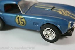 Vintage Revell Carol Shelby\'s Cobra Slot Car 1960s VGC