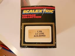 Vintage Scalextric Slot Car Bentley And Alfa romeo (New In Box)