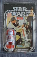 VINTAGE STAR WARS 1979 21 BACK-B R5-D4 AFA 75 KENNER