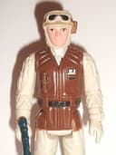 Vintage Star Wars Complete PBP Pink Face Dark Body Hoth Soldier Figure - 1980