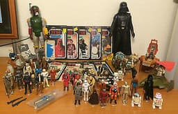 Vintage Star Wars First 12 Last 17 Figure Lot Luke Han Chewbacca 12” Vader Fett