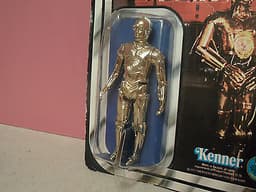 VINTAGE STAR WARS KENNER 12 BACK SEE-THREEPIO (C-3PO), MOC