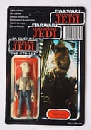 VINTAGE STAR WARS ROTJ TRILOGO LAST 17 YAK FACE 1983 UNPUNCHED RARE