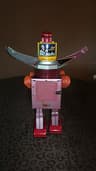 Vintage TIN space robot, battery opereted, made in JAPAN
