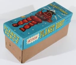 YOSHIYA K.O."PLANET ROBOT" ROBBY CLOCKWORK MIB VTG JAPAN,NOMURA,HORIKAWA,ALPS