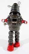 YOSHIYA K.O."PLANET ROBOT" ROBBY CLOCKWORK MIB VTG JAPAN,NOMURA,HORIKAWA,ALPS