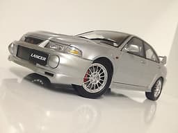 1:18 Mitsubishi Lancer Evolution VI, Silver, RARE, AUTOart Performance, Diecast