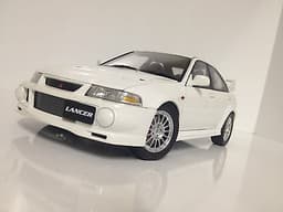 1:18 Mitsubishi Lancer Evolution VI, White, RARE, AUTOart Performance, Diecast