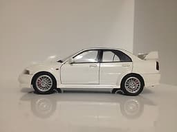 1:18 Mitsubishi Lancer Evolution VI, White, RARE, AUTOart Performance, Diecast