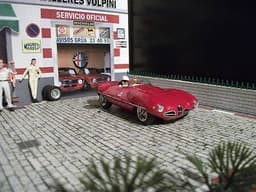 1:32 MMK Alfa Romeo Disco Volante 1952 Resin Slot Classic Car - only 50 exemp.