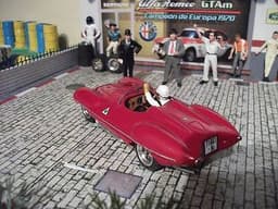 1:32 MMK Alfa Romeo Disco Volante 1952 Resin Slot Classic Car - only 50 exemp.