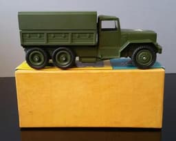 1959-CORGI~MIB INTERNATIONAL 6X6 ARMY TRUCK #1118 MAJOR Truck with BOX