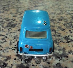 70,S VINTAGE EXIN MEXICO MINI COOPER NEON BLUE SCALEXTRIC SLOT F1 CAR EXINMEX